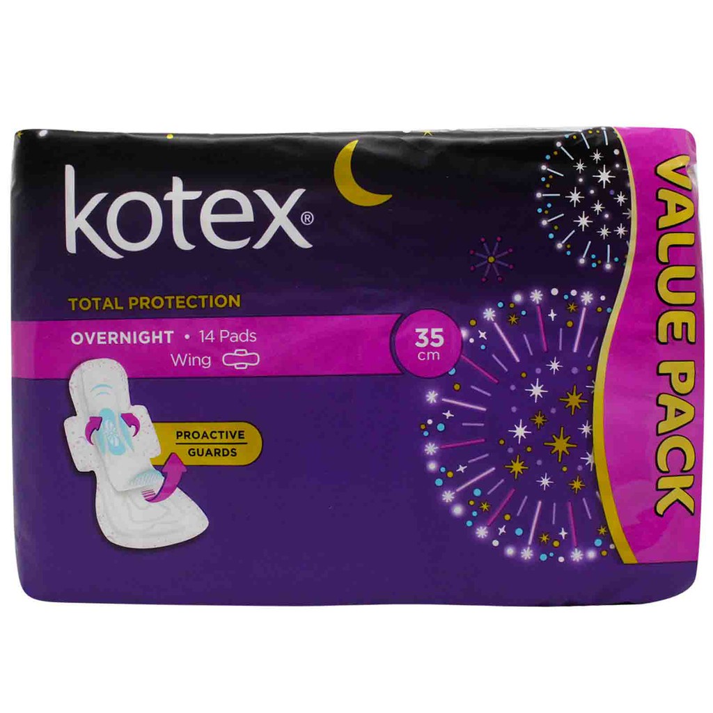 Kotex Ovn Pad Wg Pag E/l 35cm 14S