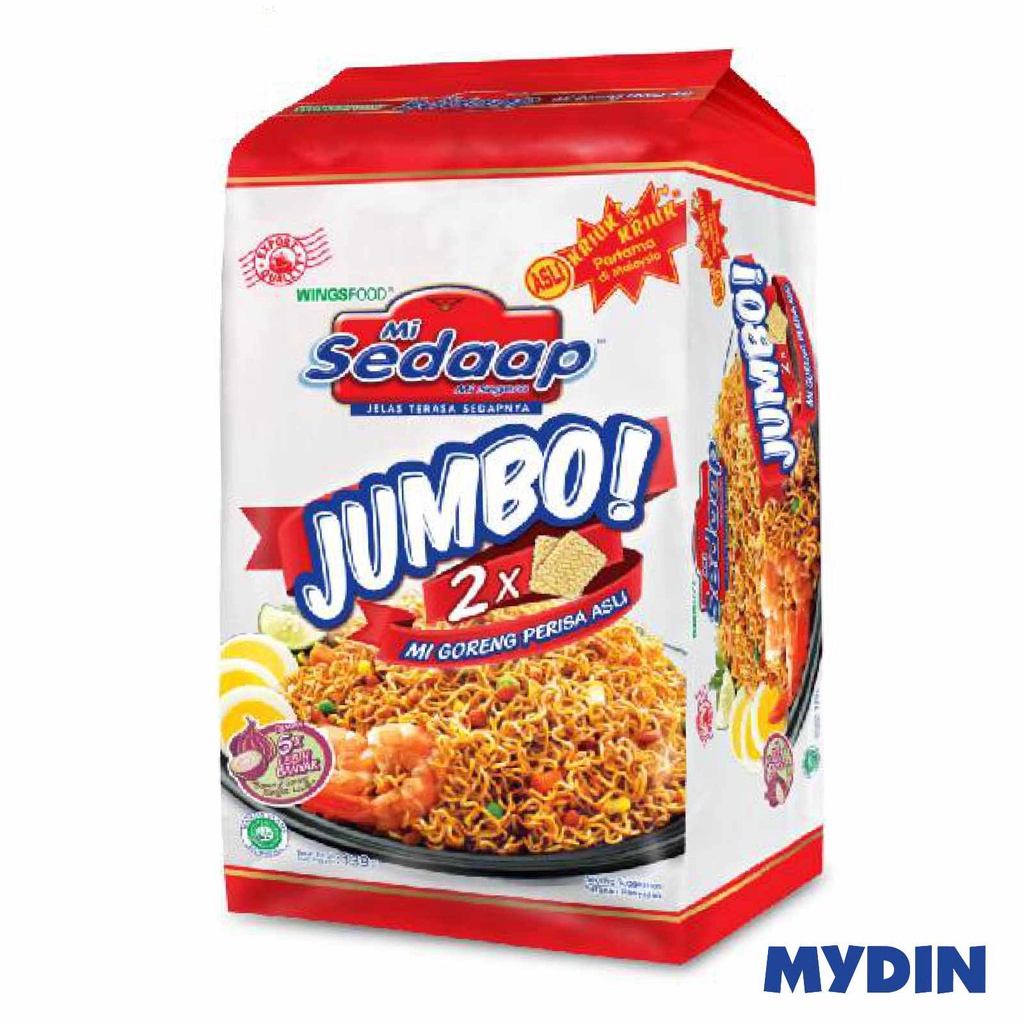 Mi Sedaap Fried Instant Ndls Jumbo 139g