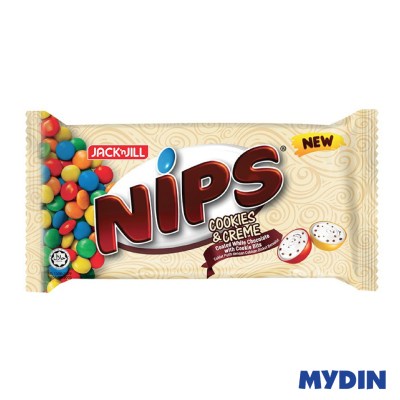 Nips Chocolate Cookies & Creme 62g