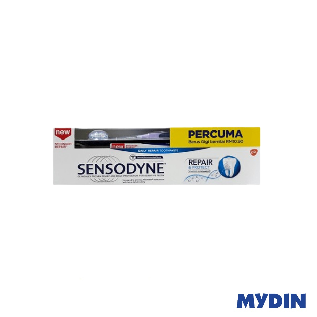 Sensodyne T/paste R&p FOC, 100g, E/fresh