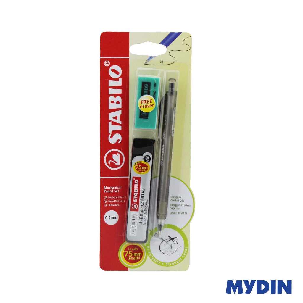 Stabilo Mech Pencil 0.5mm 35553206blp2