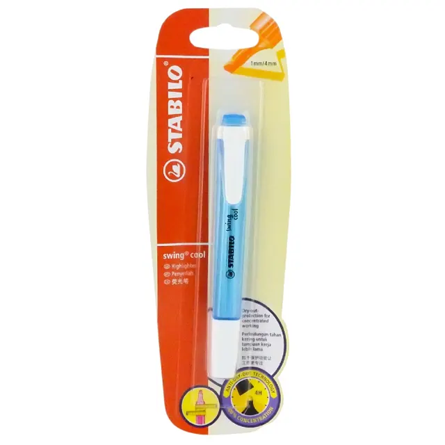 Stabilo Swing Cool H/ltr 275, Assrt, Grn