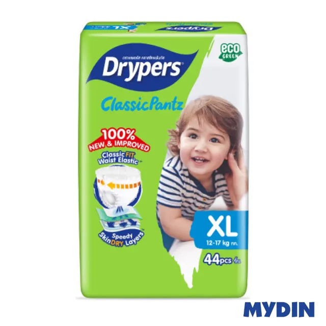 Drypers Classic Pants Mega, Xl44