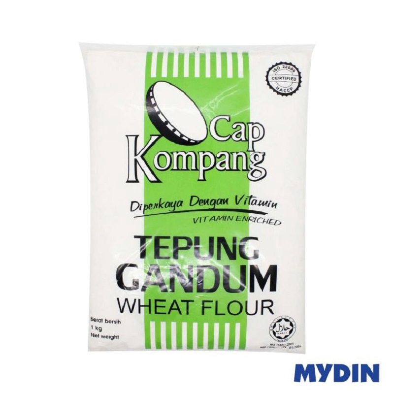 Cap Kompang Wheat Flour 1kg