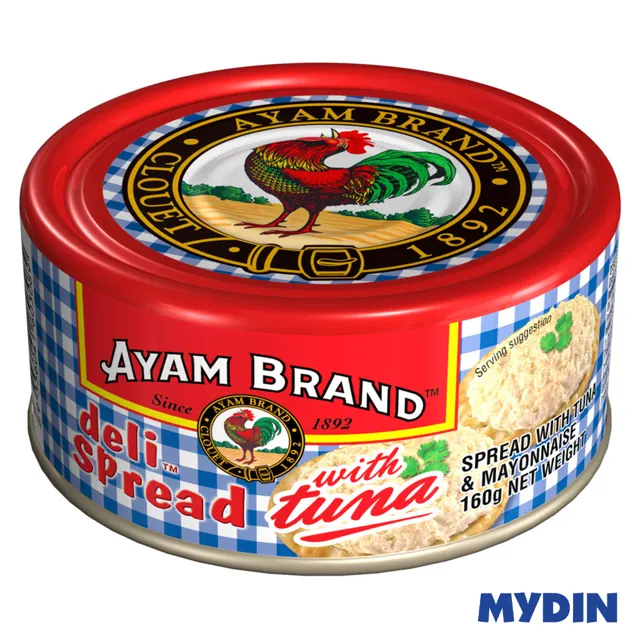 Ayam Brand Tuna Spread, 160g, Sprd