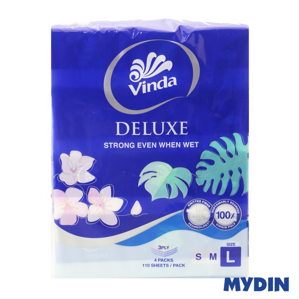 Vinda Fac Tiss Soft 110×4pkt 3ply