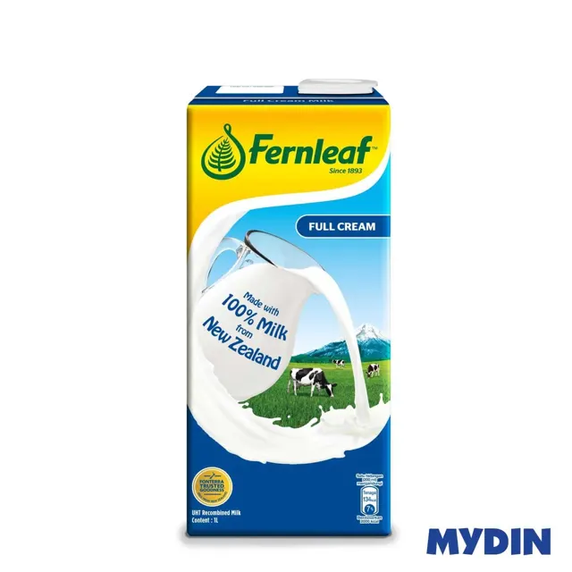 Fleaf UHT Milk, 1L, F/crm