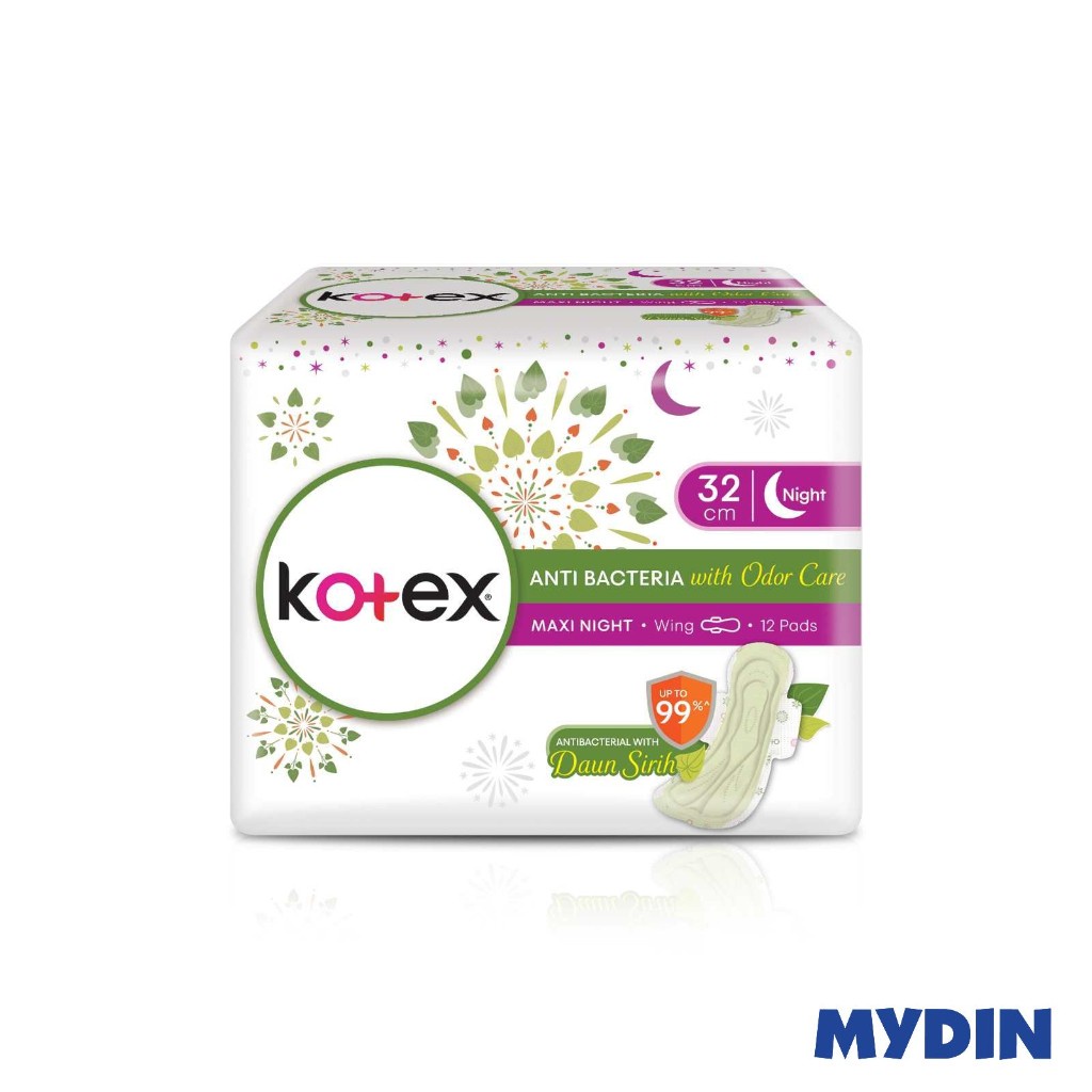 Kotex Nc Ovn Wg 32cm Anti Bacteria 12S