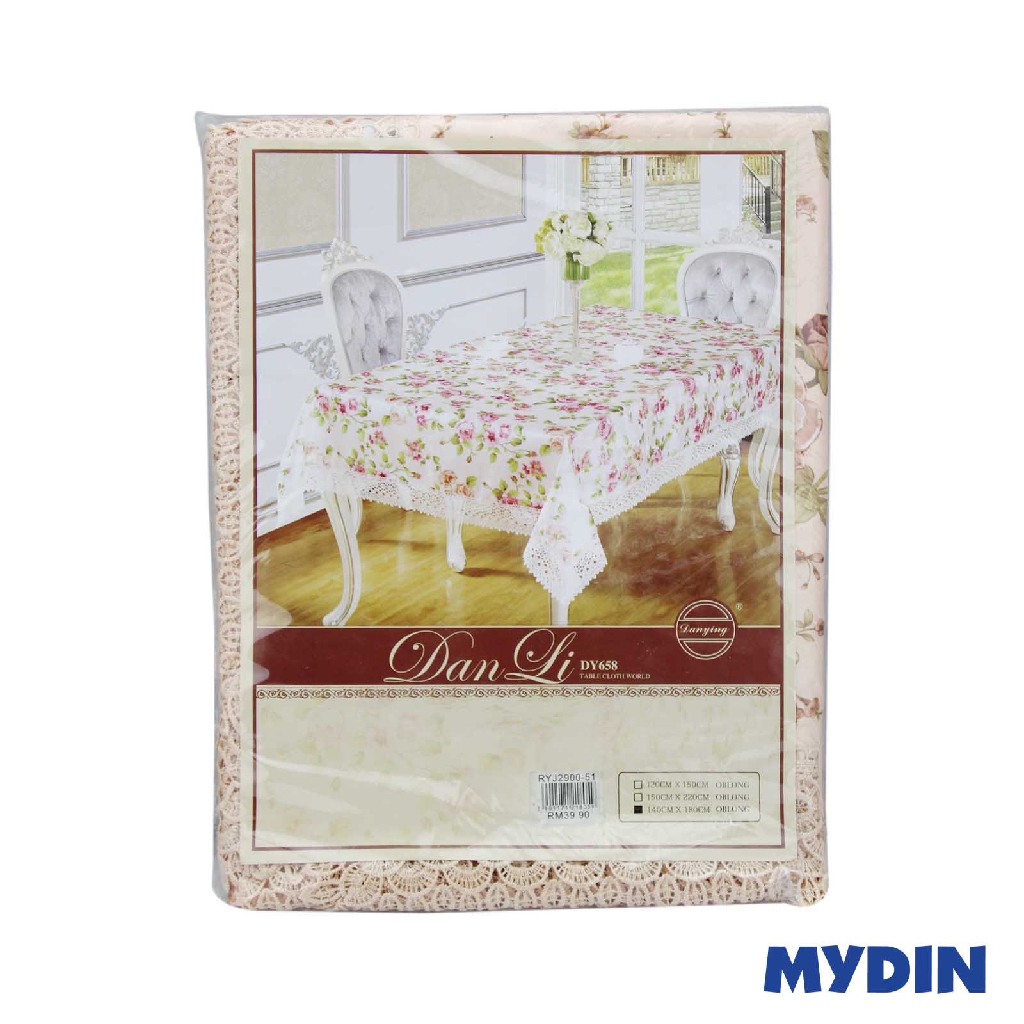 Table Cloth Flw Jac 140×180cm Ryj2900-51