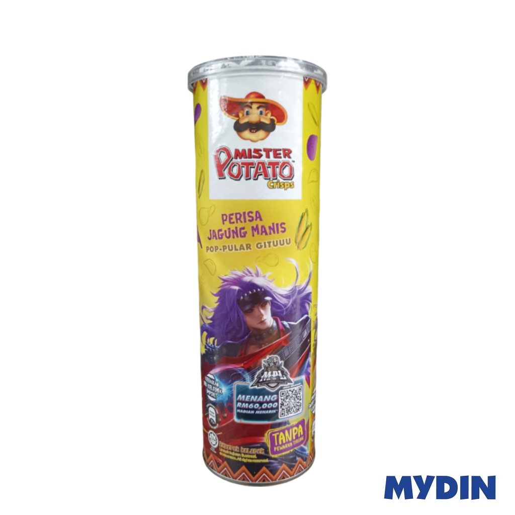 Mr Potato Swt Potato Swt Corn 118g