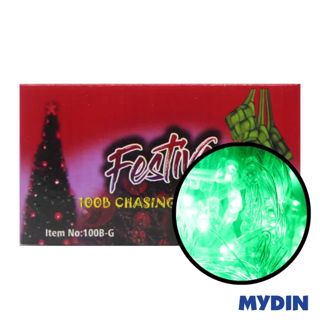 C/light 100b Led 28.5ft, Grn