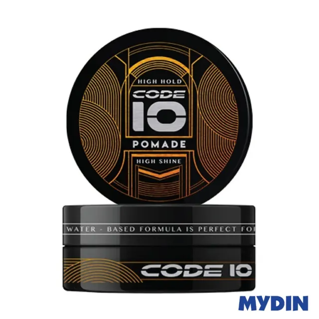 Code 10 H/pomade, 60g, H/hold