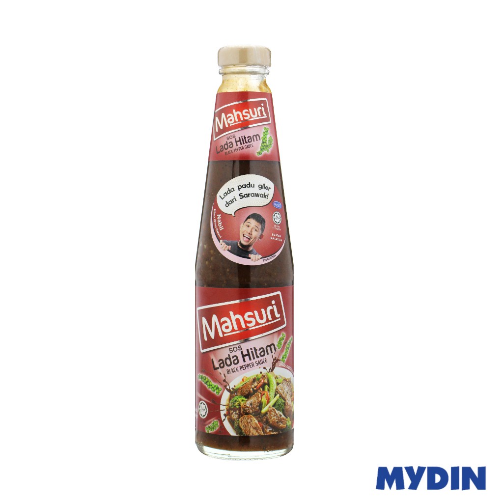 Mahsuri Sos Lada Hitam 490g