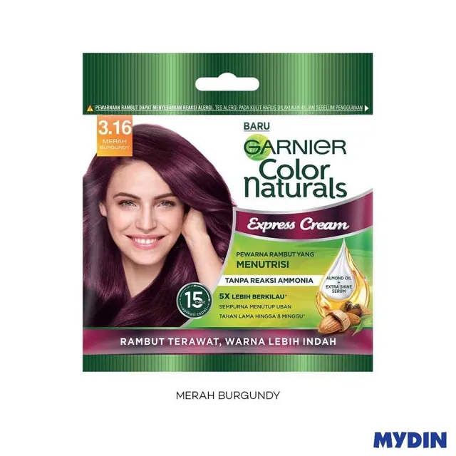 Garnier Clr Ntrl H/clr S, Assrt, Brgndy