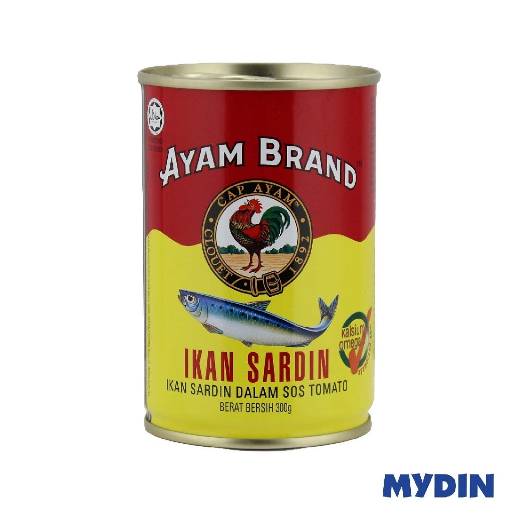 Ayam Brand Sardine In Tmt Sce 300g