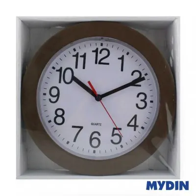Ikon Wall Clock 9in Lj3774-Brw