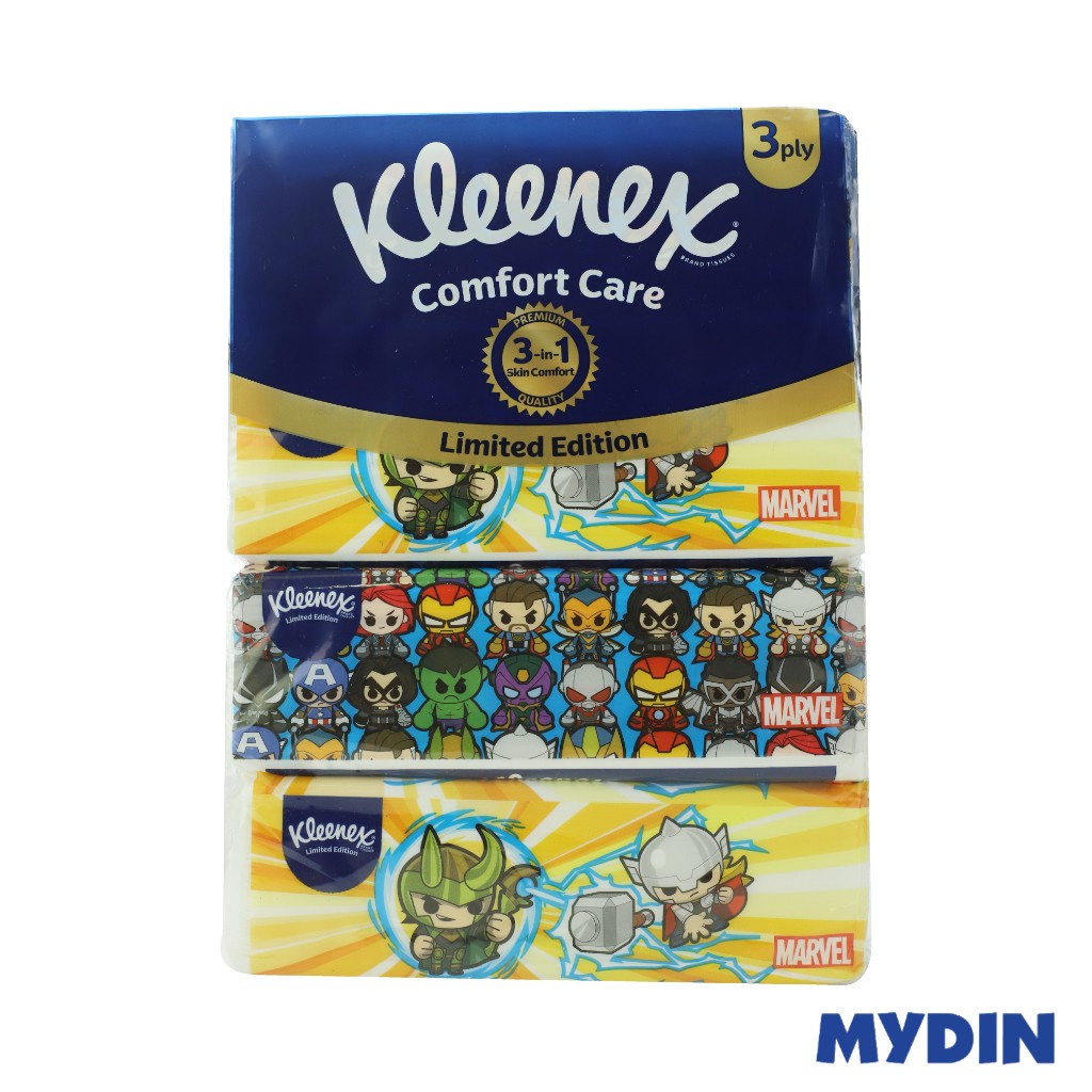 Kleenex Fac Tiss Softbox 100×4pkt 3ply