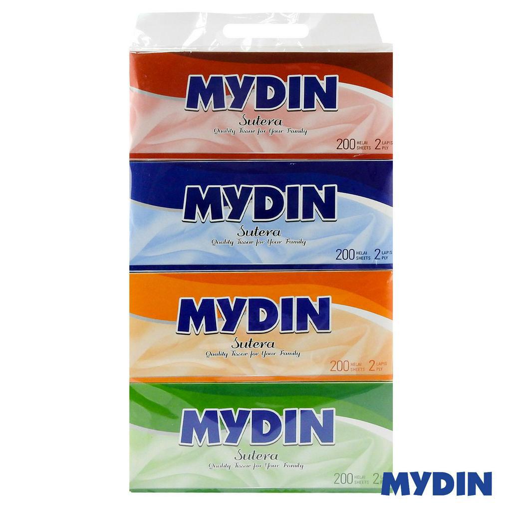 Mydin Value Facial Tissue 4×200s Sutera
