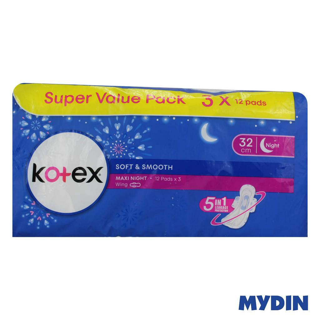 Kotex Ss Ovn Pad Wg 32cm 12×3