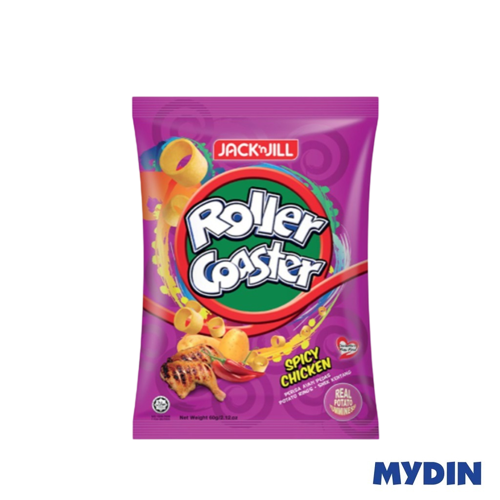 J&j Roller Coaster Hot & Spicy 60g