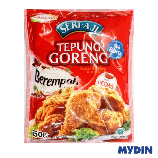 S/aji Tepung Goreng Pedas Berempah 150g