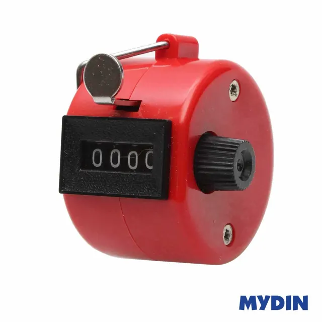 Hand Tally Counter Red Ryjtbd01c