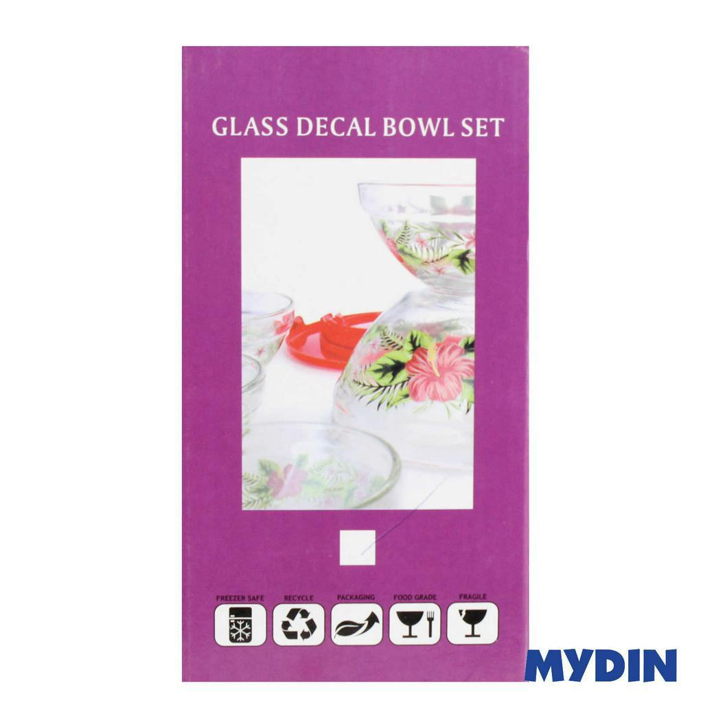 Myhome Glass Bowl 5in1 Pt Nhm/njh-Pt5in1