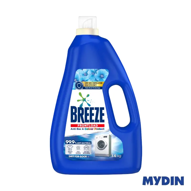 Breeze Deterg Liq, 3.6kg, A/c/p