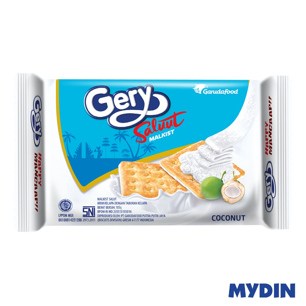 Gery Saluut Biscuit Coconut 105g