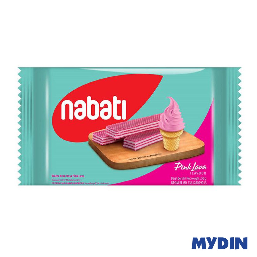 Nabati Wafer Pink Lava 39g