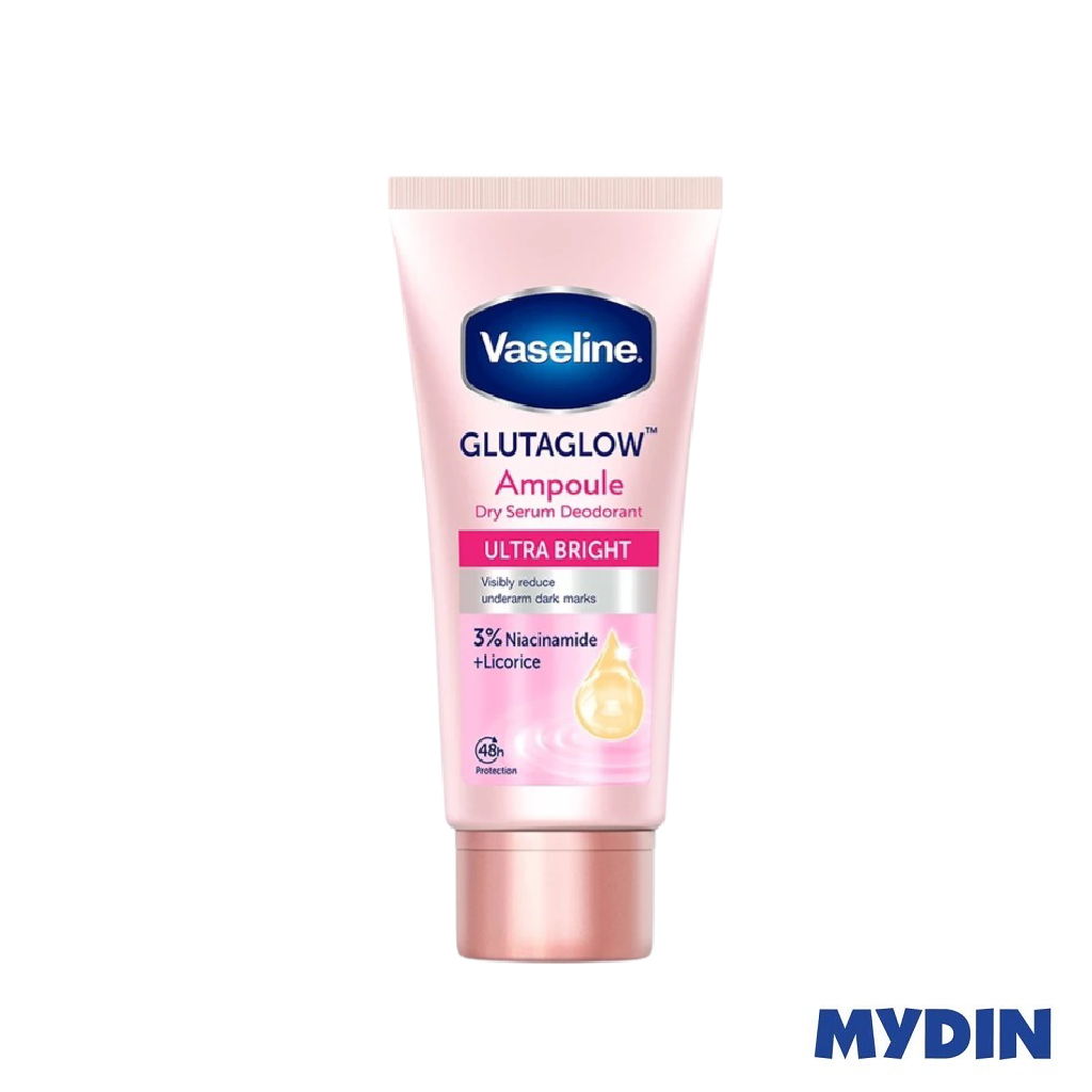 Vaseline Wmn Deo Serum, 45ml, U/brght