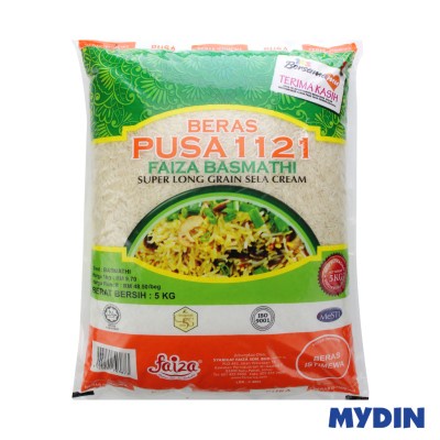 Faiza Beras Pusa 1121 Basmathi 5kg