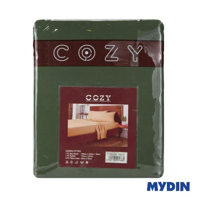 B/sht Ftd Queen Plain 4in1 Ry2300-Grn