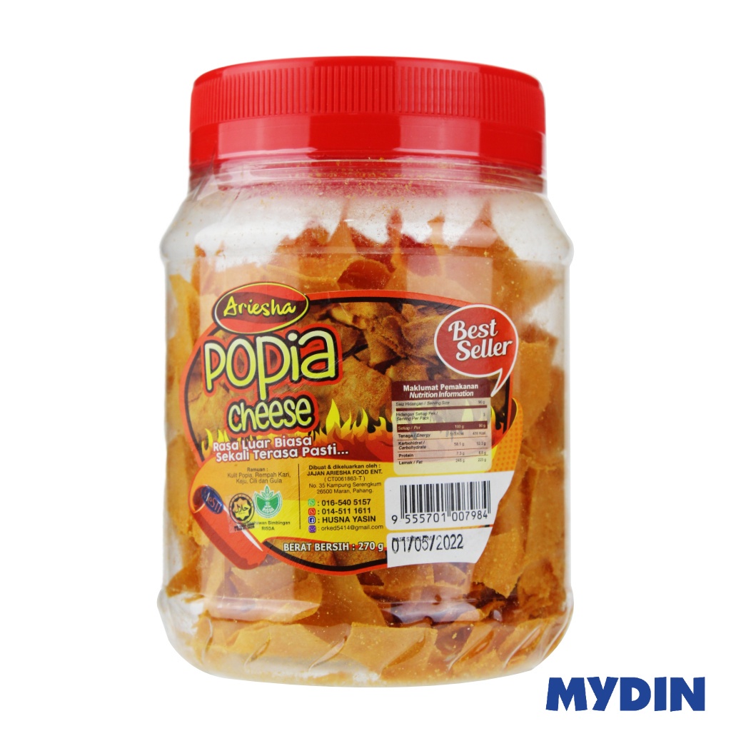 Ariesha Popia Cheese 270g