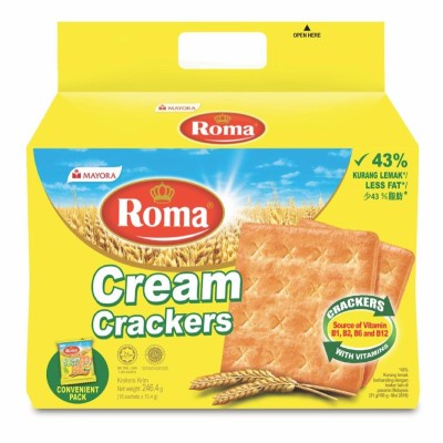 Roma Cream Crackers 12×20g