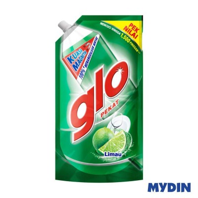 Glo D/wash Liq Ref, 850ml, Lme
