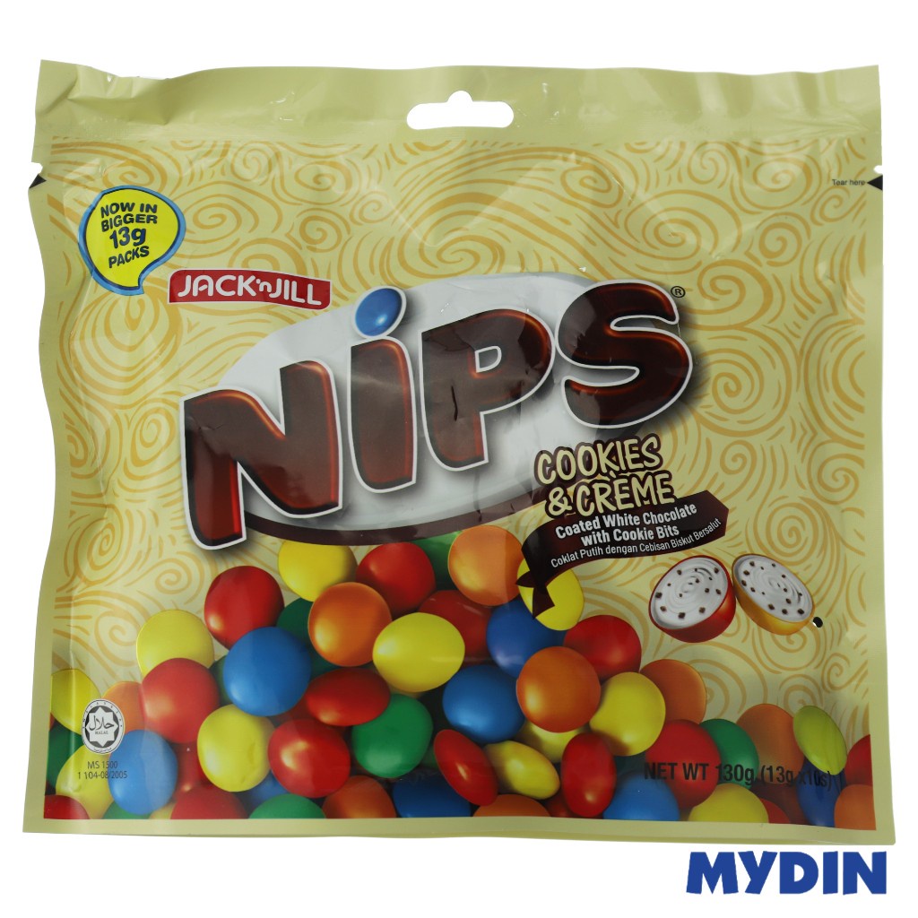 J&j Nips Cookies&creme 13×13g Fun Pack