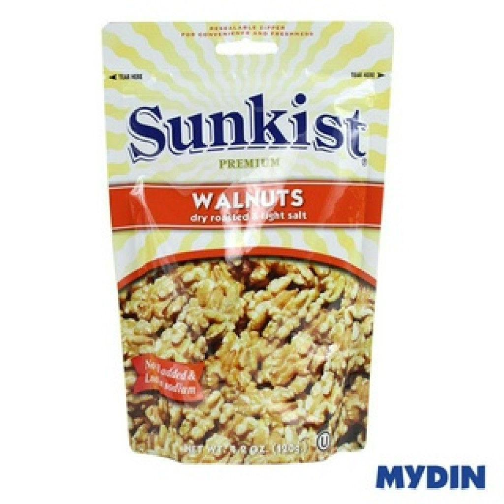 Sunkist Rstd & Light Salt Walnut 120g