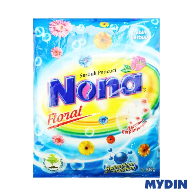 Nona Deterg Pwd, 3.8kg, Flrl