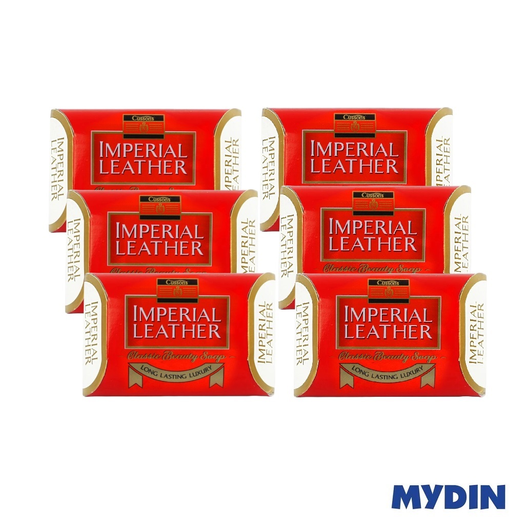 Imperial Lthr Cussons B/soap 190gx6 Clsc