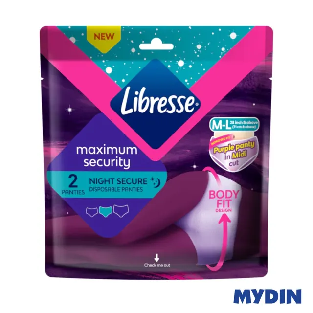 Libresse Max Security Panties M-L 2S