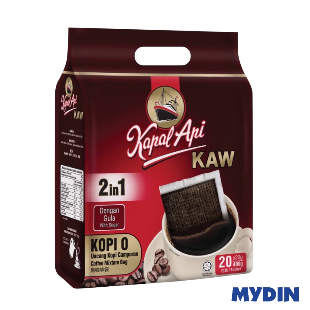 Kapal Api 2in1 Kopi O 16×14g Kaw