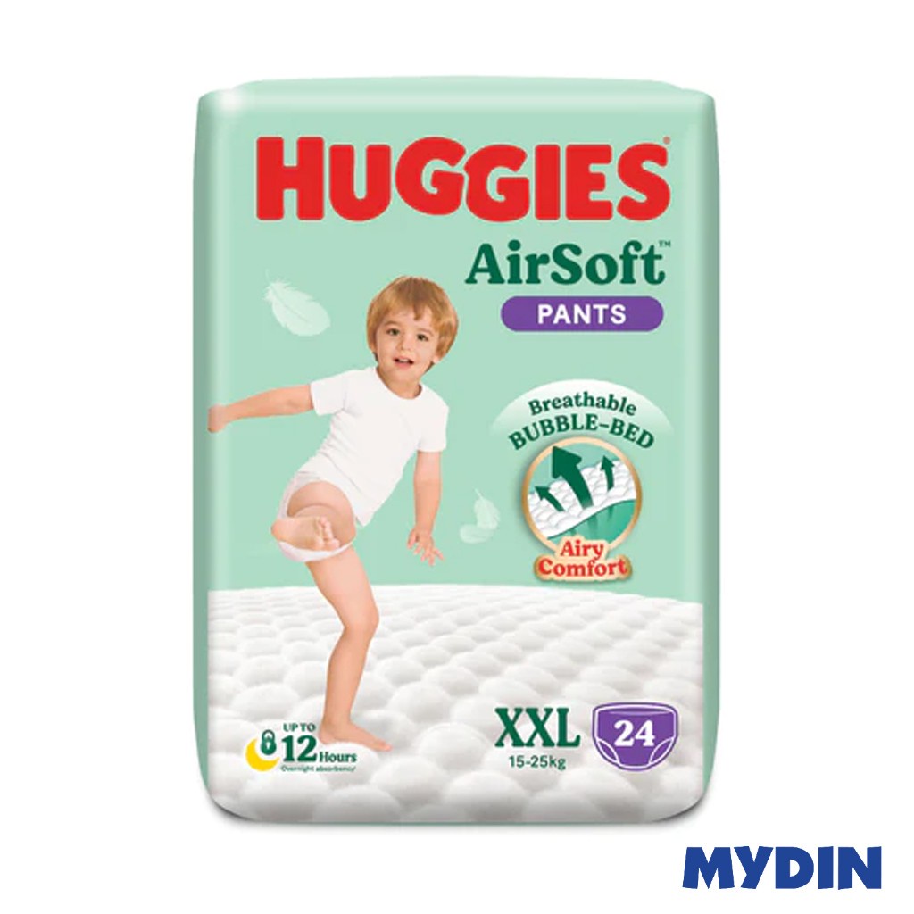 Huggies Airsoft Pants Super Jumbo, Xxl24