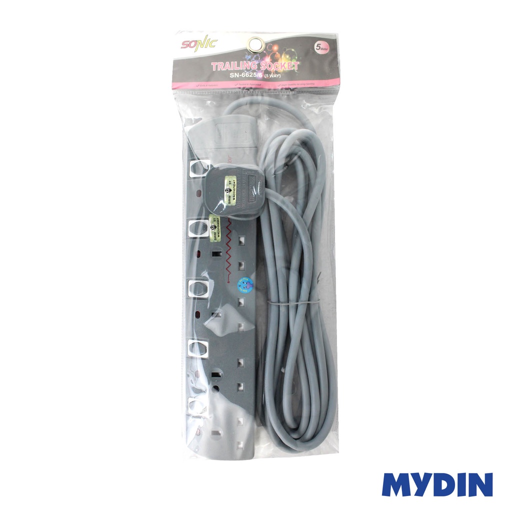 Sonic T/socket 5g Neon 5m Sn6625 Gry