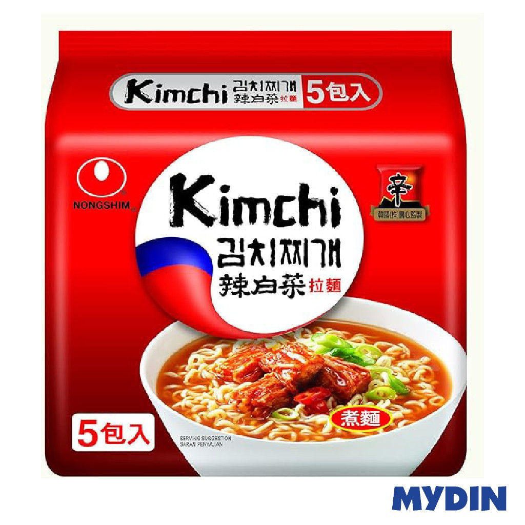 Nong Shim Kimchi Ramyun 5×120g