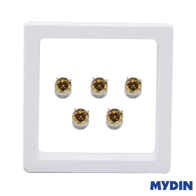 Armaan Button Zircon Chpg 10mm Sacsdc-20