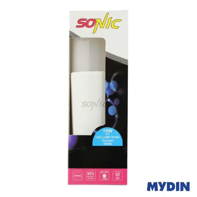 Sonic Bulb Stick Led 15w, E27, Dylght