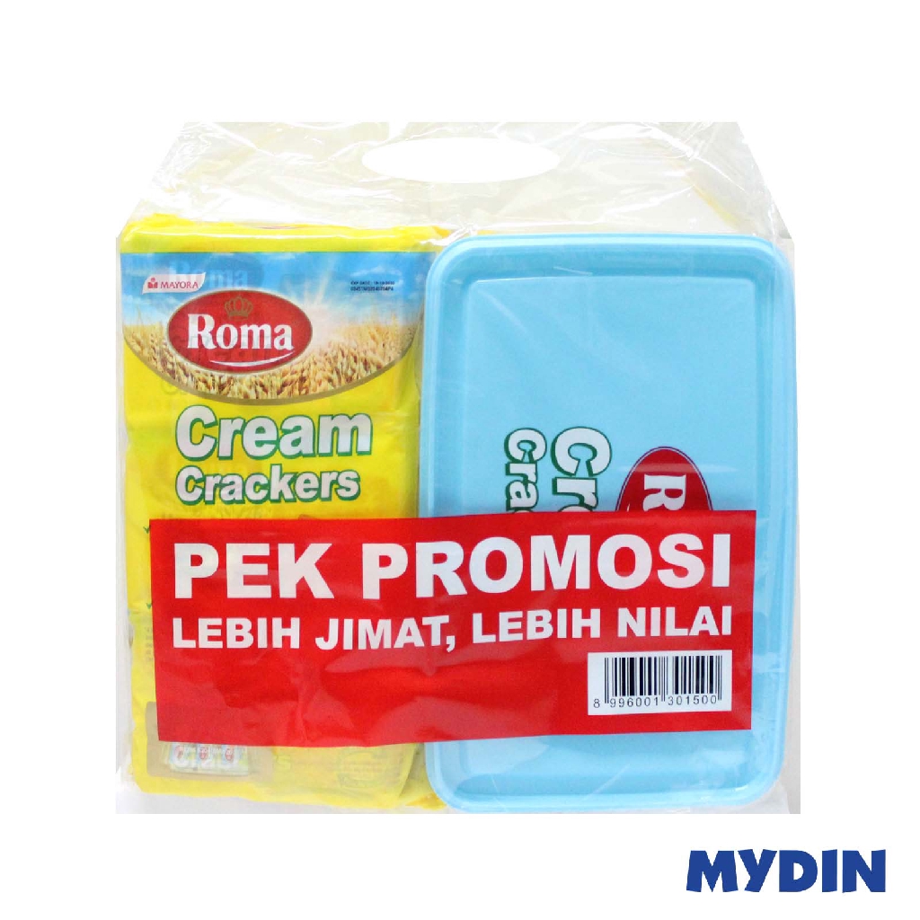 Roma Cream Crackers 3×123g FOC Cont