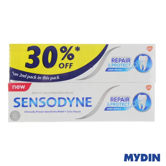 Sensodyne T/paste R&p 2x, 100g, Orgnl