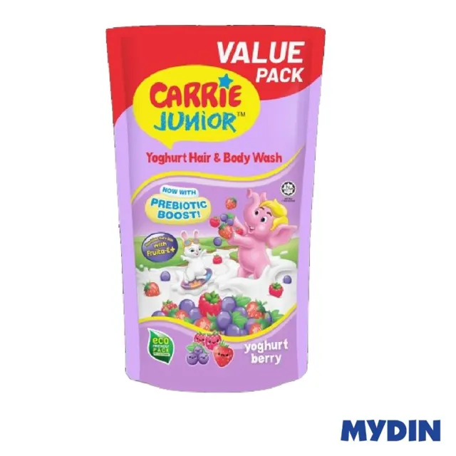 Carrie Junior H&b Wash Yog, 475g, Berry
